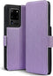 Qubits - slim wallet hoes - Geschikt voor Samsung Galaxy S20 Ultra - Paars