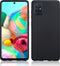 Qubits - Softcase hoes - Geschikt voor Samsung Galaxy A71 - Zwart