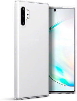 Qubits - Softcase hoes - Geschikt voor Samsung Galaxy Note 10 Plus - Transparant