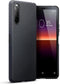 Qubits - Softcase hoes - Geschikt voor Sony Xperia 10 II - Zwart