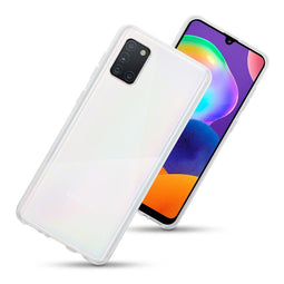 Qubits - Softcase hoes - Samsung Galaxy A31 - Transparant