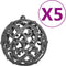 vidaXL - Kunstkerstboom - met - verlichting - en - kerstballen - 65 - cm - wit