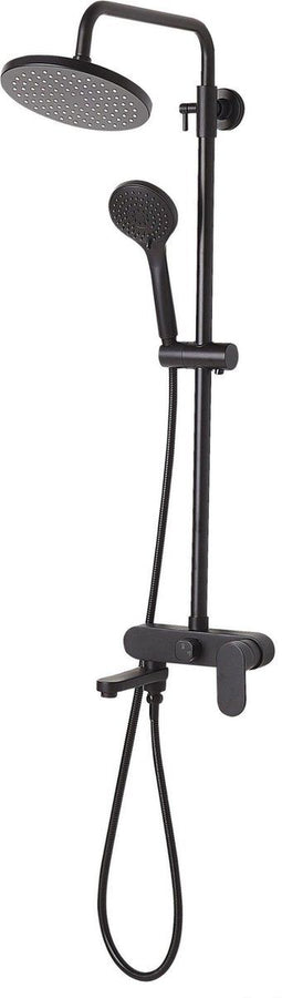 Beliani GURARA - Doucheset - Zwart - Messing