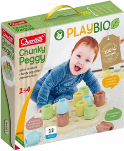 Quercetti Bouwset Chunky Peggy Junior 13-delig