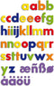 Quercetti kleine letters ABC magneten, 48st.