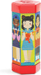 Quercetti Tubo Mix & Match Roterende Puzzel Kinderen en Beroepen