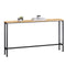 SoBuy FSB19-E - Bijzettafel - Zwart Houtcomposiet - 120 x 20 x 65 cm