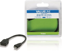 ValueLine VLVB34590B02 - High Speed HDMI™-kabel met ethernet - 4K 3D - Zwart