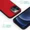 iMoshion Hoesje Geschikt voor iPhone 13 Pro Hoesje Met Pasjeshouder - iMoshion Uitneembare 2-in-1 Luxe Bookcase - Rood