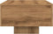 vidaXL - Salontafel - 100x49,5x31 - cm - bewerkt - hout - artisanaal - eikenkleur