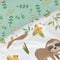 Happy Friday Sheet set 2 pieces Happy sloth 180x270 cm (Single) Multicolor