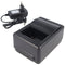 Quick charger suitable for the Autec MH0707L NiMH battery, with 100-240 volt power supply