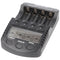 Quick charger with LCD display, for 1.2V NiMH AA Mignon, AAA Micro battery