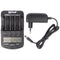 Quick charger with LCD display, for 1.2V NiMH AA Mignon, AAA Micro battery