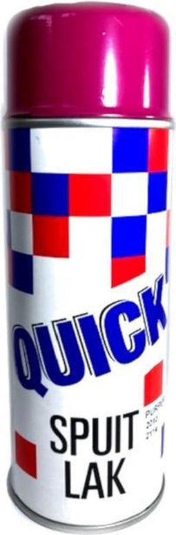 Quick Paarse lak - Duurzame afwerking - 400 ml - Veelzijdig gebruik