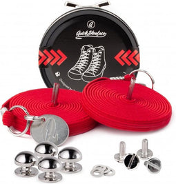 Quickshoelaces - casuel rood