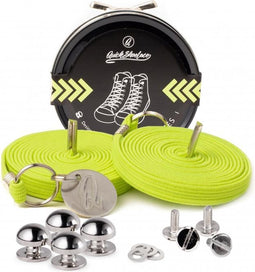 Quickshoelaces - neon geel