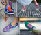 Quickshoelaces - neon oranje