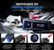 Quipted Q1 Krachtige 12V Jumpstarter 4000A/24.000 mAh – Startkabels met Powerbank - Starthulp Voor Auto’s Met LED- en SOS Noodlicht