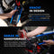 Quipted Q3 12V Jumpstarter voor Auto - 2500A 20.000 mAh - Met Compressor - 6 in 1 Starthulp met Powerbank - LED Zaklamp en SOS Noodlicht