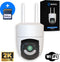 Quipted S1 Beveiligingscamera voor Binnen & Buiten – Security Camera met Nachtzicht – Buitencamera - 2K HD 4MP - Met WiFi en App - Incl 64GB SD