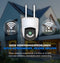 Quipted S1 Beveiligingscamera voor Binnen & Buiten – Security Camera met Nachtzicht – Buitencamera - 2K HD 4MP - Met WiFi en App - Incl 64GB SD