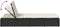 vidaXL - Ligbed - met - zwevend - kussen - poly - rattan - zwart