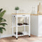 vidaXL - Keukentrolley - MONZA - 60x40x90 - cm - massief - grenenhout