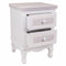 Nachtkastje Alexandra House Living Wit 33 x 53 x 37 cm