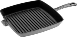 ZWILLING Staub, Vierkant, Grillpan, Grijs, Emaille, -20 °C, 260 °C