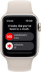 Apple Watch SE (2022) - Smartwatch - Gezondheidsmonitoring en valdetectie - Sterrenlicht Aluminium