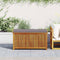 vidaXL - Opbergbox - voor - buiten - 113x50x60,5 - cm - massief - acaciahout