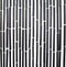 vidaXL - Insectengordijn - 100x220 - cm - bamboe - donkergrijs