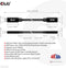 Club 3D CAC-1531 - USB Gen1 Type-C Verlengkabel 5Gbps 60W 4K 1m - Zwart