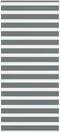 vidaXL - Zebra - rolgordijn - 95x230 - cm - stofbreedte - 90,9 - cm - donkergrijs