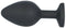 VIRGITE - ESSENTIALS - SET PLUG X3 E14 SILICONE BLACK-RUBY HEART