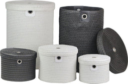 Basket spelset DKD Home Decor Polypropyleen (5 pcs) (42 x 42 x 53 cm)