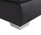 PRESIDENT - Boxspringbed - Zwart - 160 x 200 cm - Polyester