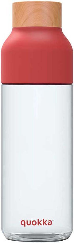 Quokka Drinkfles Tritan Ice Crab 720 Ml Transparant/oranje