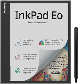 PocketBook InkPad Eo - E-reader - 10,3" E Ink Kaleido 3 kleurenscherm - Grijs