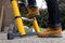 JCB by Batavia Telescoopladder Limited Edition - 3,27 m - Soft-Close Systeem - Hoekindicator - Zilver/Zwart