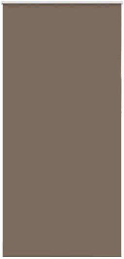 vidaXL - Rolgordijn - verduisterend - koffie - 90x210 - cm - stofbreedte - 85,7 - cm