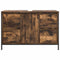 vidaXL - Wastafelkast - met - lades - 90x34,5x60 - cm - gerookt - eikenkleurig