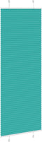 vidaXL - Plissé - rolgordijn - 70x200 - cm - stofbreedte - 69,4 - cm - petrol - groen