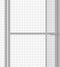 vidaXL - Kattenkooi - 6x1,5x1,5 - m - gegalvaniseerd - staal