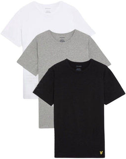 Lyle & Scott Basic Lounge Shirt Heren (3-pack) - Maat XXL