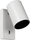 Atmooz - Wandspot Nuo - wit - Opbouwspot - Wandlamp met 1 lichtbron - Industrieel - Woonkamer / Slaapkamer - Hoogte 12cm - Metaal