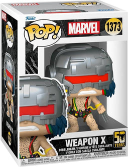 Funko - Pop Marvel: Wolverine 50th - Weapon X - 9,5 cm