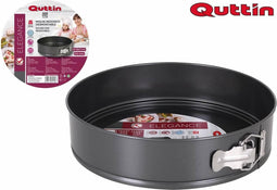 Quttin springvorm van doorsnee 28 cm en een hoogte van 7 cm en dikte is 0.5 mm