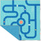 Quut | Strand Handdoek Road 180m x 180m